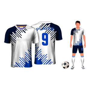 Nuevo Diseño de Uniformes de Fútbol Personalizados con Transferencia de Calor, Transpirables y de Secado Rápido, de la Mejor Calidad, Servicio OEM Económico - Product Image 4