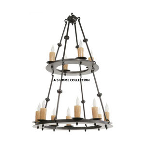 Lámparas de Araña de Latón de Diseño Real Dorado Clásico de Lujo para Dormitorio o Sala de Estar de Gran Tamaño - Product Image 3