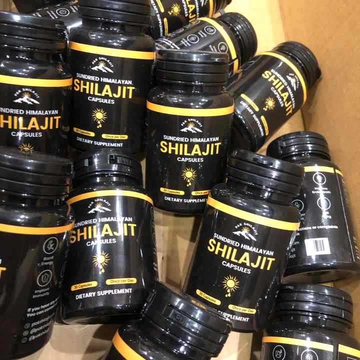Capsules séchées de Shilajit de l'Himalaya 60 pièces les plus — free download