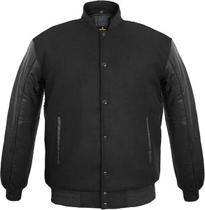 Nuevo mejor estilo Unisex Casual prendas de vestir exteriores Streetwear moda cómodo ajuste cálido Varsity College chaqueta transpirable frente - Product Image 6