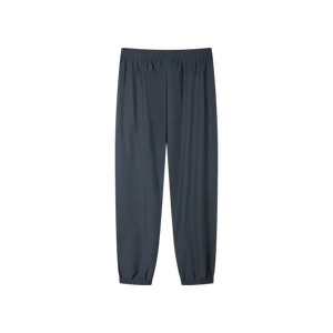 ERKE กางเกงกีฬาผู้ชายสีเทาไมโครสไตรป์ไนลอน 11226202285 -103 เอวยางยืด - Product Image 2