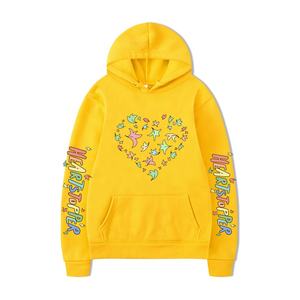 Sweat-shirt à capuche pour femme en molleton 100 % coton, style streetwear, service OEM, collection Printemps-Hiver - Product Image 4