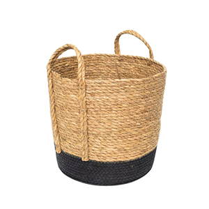 Handwoven Vietnamese SEAGRASS <b>LAUNDRY</b> <b>BASKET</b> and Plant Pots for Home Decor, Made in Vietnam, Best Price - Product Image 1