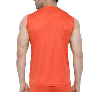 Nouveau design 2026 – Débardeurs de sport 100 % coton de haute qualité pour hommes, personnalisables avec logo, pour la gym, le fitness, la musculation, grandes tailles, respirants - Product Image 3