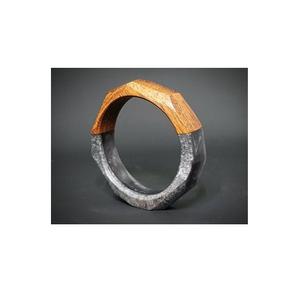 High Quality Luxury Wooden Fashion <b>Bangle</b> Custom Design 2-Piece <b>Set</b> for Women and Girls for Wedding Party Wear Hot Selling - Product Image 5