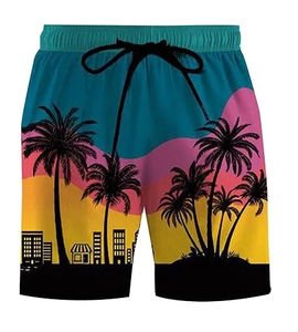 Shorts de Baño Sublimados con Diseño Personalizado, Talla Grande, Ajuste Holgado, Proveedor de Shorts de Baño Sublimados al por Mayor - Product Image 4