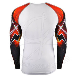 Camiseta de Compresión de Alta Calidad para Hombre, 100% Poliéster, Secado Rápido, Diseño Personalizable, Transpirable, Protege el Cuerpo - Product Image 6