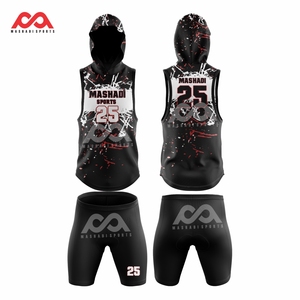 Conjuntos de uniformes de fútbol 7v7 de alta calidad para jóvenes de talla grande sublimados personalizados con logotipo frontal transpirable y diseño impreso - Product Image 1
