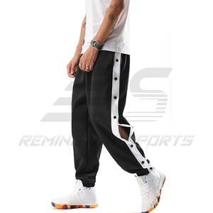 Pantalones deportivos de baloncesto para hombre Pantalones deportivos de baloncesto transpirables de tela doble de secado rápido - Product Image 2