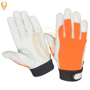 Gants de soudage Tig Full Palm de haute qualité en cuir antidérapant imperméable et résistant à la chaleur Excellente protection des mains et des bras - Product Image 3