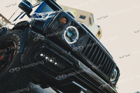 Kit de pièces de calandre avant pour voiture tout-terrain, pour Suzuki Jimny Sierra JB74/64 2019-2023, accessoires