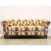 Canapé Sectionnel Moderne de Luxe en Bois, Convertible, Écologique et Durable, avec Deux Places et Coussins en Tissu Remplis de Mousse – Idéal pour Villa – Offre Spéciale