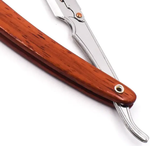 มีดโกนหนวดสำหรับร้านตัดผมแบบมืออาชีพมีดโกนโกนหนวดแบบผงเคลือบสีดำจากเยอรมัน - Product Image 3