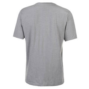 T-shirt à col rond classique pour hommes, en coton, surdimensionné, avec logo personnalisé, pour impression - Product Image 5