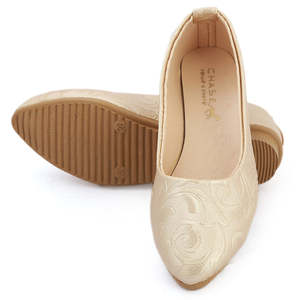รองเท้าส้นสูงสำหรับเด็กผู้หญิง (309) - สีน้ำตาลอ่อน - Product Image 6