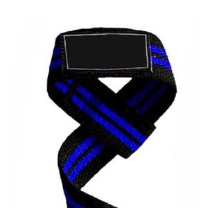 Sangle de levage rembourrée d'haltérophilie en cuir néoprène unisexe fabriquée au Pakistan Sangles de poignet d'entraînement personnalisables en gros - Product Image 4