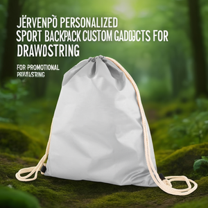 Zaino Sportivo Personalizzato Jrvenp, Gadget Promozionali su Misura con Cordoncino - Product Image 3