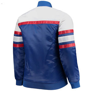 Chaqueta Varsity de Satén para Hombre, Nueva Tendencia 2026, Bordado Personalizado, Acabado Brillante de Lujo, Chaqueta Bomber, Ropa Urbana, Chaquetas de Moda - Product Image 6