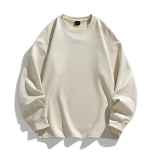 Dernier sweat-shirt de sport d'automne et d'hiver pour hommes, meilleure vente, motif solide sans capuche, teint uni - Product Image 4