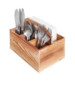 Support de rangement pour couverts au design moderne Porte-couverts en bois de qualité supérieure pour la meilleure vente Porte-couverts au meilleur prix - Product Image 2