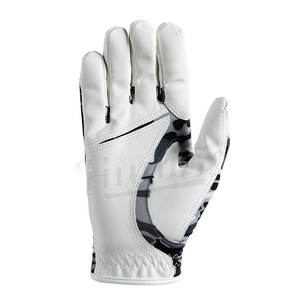Gants de golf unisexes à logo personnalisé, antidérapants, confortables, en cuir de cabretta, vente chaude - Product Image 4