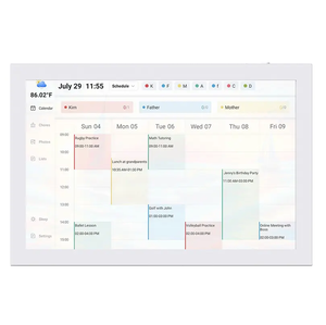 INSOVISION Unique Highly Recommended Touch Screen Smart Mini <b>Digital</b> <b>Calendar</b> Week Wi-Fi Enabled Video MP3 Full HD 1920x1080 - Product Image 1