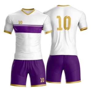 Polyester Femmes Hommes Football Uniforme Sec Rapide Football Porter Avec Logo Personnalisé Et Nom De L'équipe OEM Sec Rapide Formation Uniforme - Product Image 3