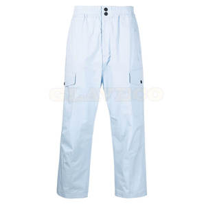 Pantalones Cargo de color sólido para hombre, pantalones Cargo de estilo único para hombre, pantalones Cargo hechos a medida para hombre - Product Image 1