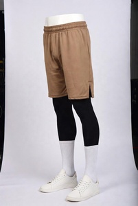 Customized Logo New Awrah <b>Covering</b> Activewear Sunnah Men's Halal Swimming Shorts - Product Image 5