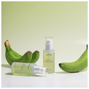 WELLOGY Sérum de banane verte antioxydant puissant pour hommes améliore l'élasticité de la peau Liquide blanchissant pour le visage Niacinamide Anti-âge - Product Image 6
