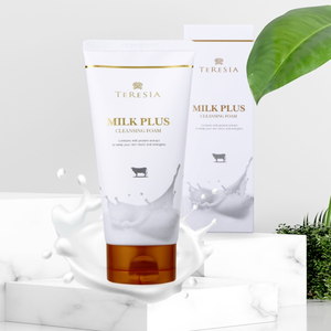 TERESIA มูสล้างหน้าสำหรับทุกสภาพผิว 150 มล. มิลค์พลัส โฟมทำความสะอาดผิวหน้า มอยเจอร์ไรเซอร์ ส่วนผสมวีแกน ทำความสะอาดรูขุมขนอย่างล้ำลึก - Product Image 3