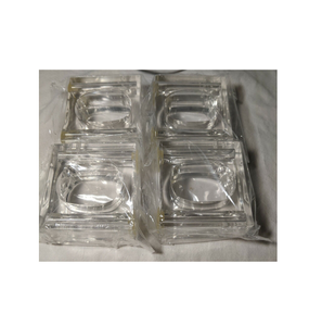 Rond de serviette acrylique blanc emballage Table anneau Design fête points auto Serf argent serviettes en papier à vendre - Product Image 5