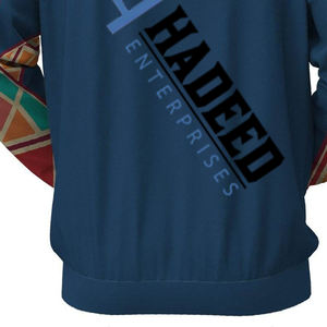 Sweat-shirt surdimensionné de qualité, vente en gros, couleur personnalisée et Logo, sweats à capuche pour hommes, impression par Sublimation et uni - Product Image 5