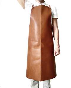 Hot Selling LPN-0039 Bib Custom Made Unique Design Genuine <b>Leather</b> <b>Apron</b> Quick Dry with Competitive Price - Product Image 6