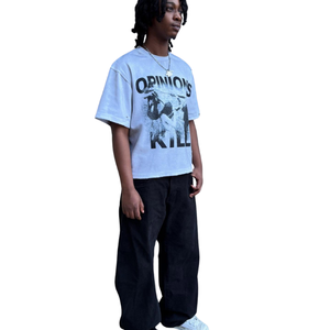 Camiseta personalizada Streat Wear de alta calidad para hombre, transpirable de alta calidad, hecha de poliéster/material de algodón, directo del fabricante - Product Image 6