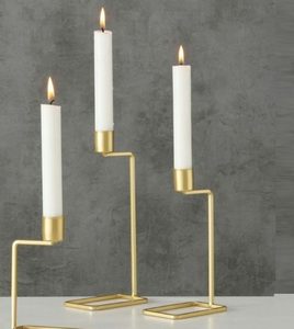 Portavelas de Metal de mesa, soporte de vela de color negro, decoración del hogar, regalo, sala de estar, boda, fiesta, evento, decoración - Product Image 6