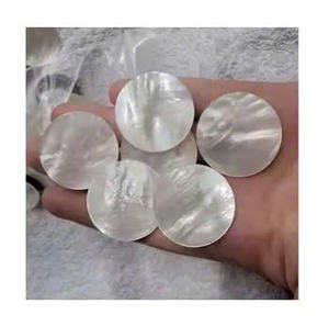 Losa de nácar blanca, amarilla, negra, concha marina precortada Tamaño 38mm X 25mm X 1,5mm: Piezas de fregona para manualidades naturales. - Product Image 3