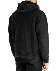 Sudadera con capucha lavada con ácido de gran tamaño para hombre Vintage French Terry Basics 100% Sudadera de lana de algodón Streetwear con logotipo bordado - Product Image 5