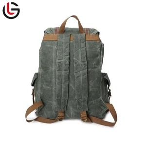 Sac à dos de voyage en coton ciré de haute qualité et haute capacité pour les trajets quotidiens ou les week-ends - Product Image 5