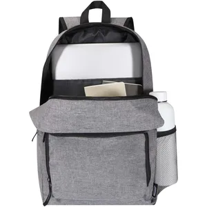Zaino Deluxe da 15 Pollici in Grafite Personalizzato per Articoli Promozionali - Product Image 3
