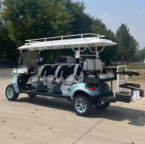 Heavy-Duty 8-Seater Electric Golf Cart for Commercial <b>Transport</b> - Product Image 4