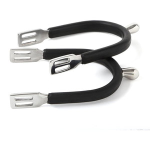 Espuelas españolas de acero inoxidable antideslizantes duraderas personalizadas de fabricante profesional para jinetes de carreras occidentales - Product Image 1