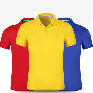 Polos informales de negocios con diseño de logotipo personalizado OEM, solapas de ropa de trabajo, camisas culturales publicitarias de manga corta, polos - Product Image 1