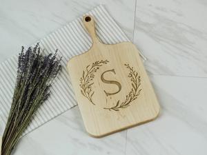 Planche à découper en bois avec poignée, lavable au lave-vaisselle, écologique, antibactérienne, en résine, planche à découper pour le fromage, de haute qualité - Product Image 4