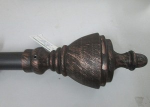 Embouts de tringle à rideau en métal de qualité supérieure pour tringle de 20 mm, robuste, vente en gros - Product Image 4