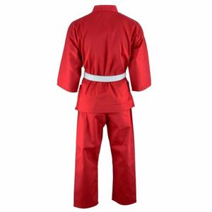 Uniforme de Karate Rojo de Último Diseño, 100% Algodón, Ligero, de Secado Rápido, Servicios OEM, Moda en Tendencia y Buena Venta - Product Image 5