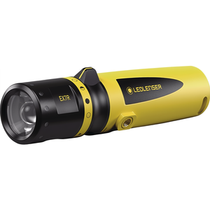 ไฟฉาย LED EX7R 50-220 ลูเมน พร้อมแบตเตอรี่ Li-Ion ระยะส่องสว่าง 65-140 เมตร สีดำ/เหลือง ผลิตภัณฑ์ LEDLENSER - Product Image 2