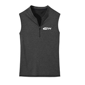 Chaleco de motorista de cuero para mujer, chaleco exterior de estilo vanguardista con cremallera y cuello a presión para motocicleta - Product Image 3