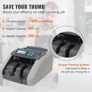 Máquina contadora de valor de <span class=keywords><strong>precio</strong></span> de fábrica, contadores de billetes de <span class=keywords><strong>euro</strong></span>, dólares filipinos - Product Image 4