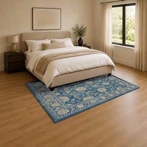 RUGS DEPOT LXDP-0186 Wholesale Multicolor Neutral Contemporary Geometric Digital Printed Machine Washable Chenille Rug Non <b>Slip</b> - Product Image 3